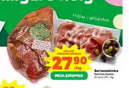 Stora Coop Serranoskinka erbjuda