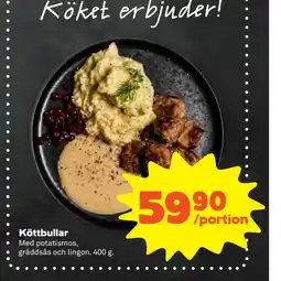 Stora Coop Köttbullar erbjuda