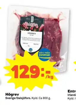 Stora Coop Högrev erbjuda