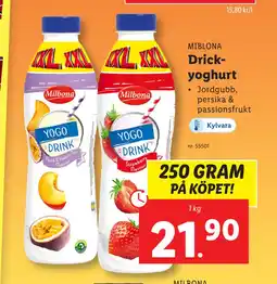 Lidl Drickyoghurt erbjuda