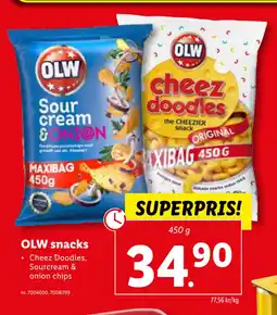Lidl OLW snacks erbjuda