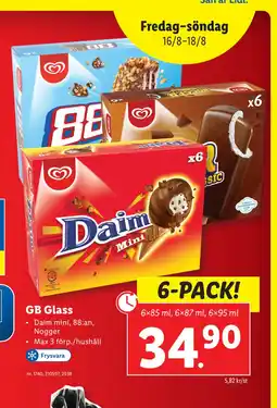 Lidl GB Glass erbjuda