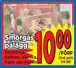 Supergrossen Smörgåspålägg erbjuda
