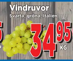 Supergrossen Vindruvor erbjuda
