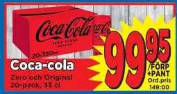 Supergrossen Coca-cola erbjuda
