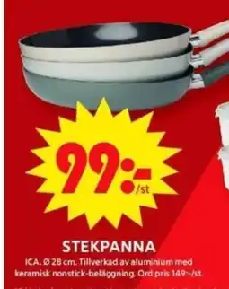 ICA Maxi STEKPANNA erbjuda