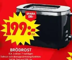 ICA Maxi BRÖDROST erbjuda