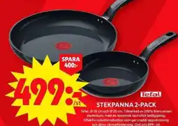 ICA Maxi STEKPANNA 2-PACK erbjuda