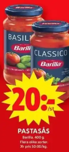 ICA Maxi PASTASÅS erbjuda
