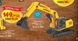 Leklust Grävmaskin erbjuda