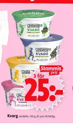 ICA Supermarket Lindahls kvarg erbjuda