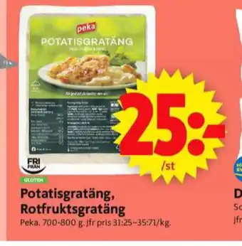 ICA Supermarket Peka potatisgratäng erbjuda