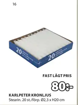 JYSK KARLPETER KRONLJUS erbjuda