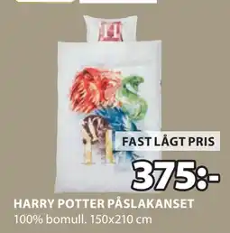 JYSK HARRY POTTER PÅSLAKANSET erbjuda
