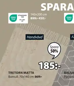 JYSK TRETORN MATTA erbjuda