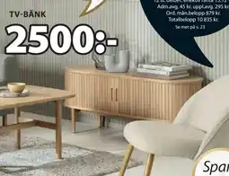 JYSK LYNGVIG TV-BÄNK erbjuda