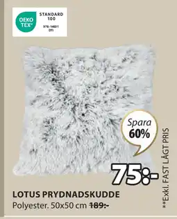 JYSK LOTUS PRYDNADSKUDDE erbjuda