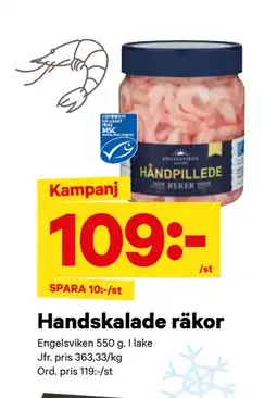 City Gross Handskalade räkor erbjuda