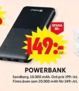 ICA Maxi POWERBANK erbjuda