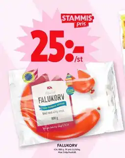 ICA Maxi FALUKORV erbjuda