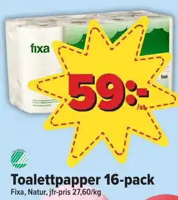 Östenssons Toalettpapper 16-pack erbjuda