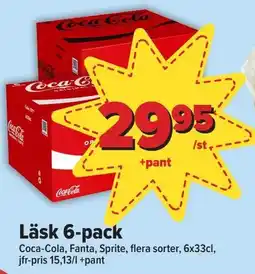 Östenssons Läsk 6-pack erbjuda
