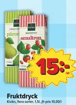Östenssons Fruktdryck erbjuda