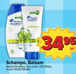 Schampo, Balsam