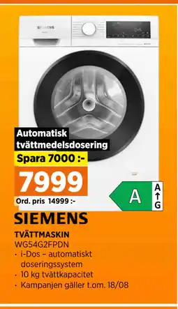 Power TVÄTTMASKIN erbjuda