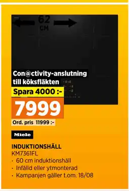 Power INDUKTIONSHÄLL erbjuda