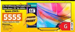 Power 55 4K HDR SMART TV erbjuda