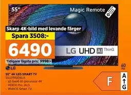 Power 55 4K LED SMART TV erbjuda