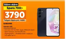 Power GALAXY A35 erbjuda