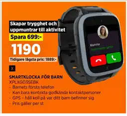 Power SMARTKLOCKA FÖR BARN erbjuda