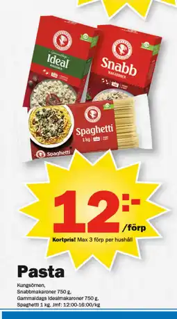 Pekås Pasta erbjuda