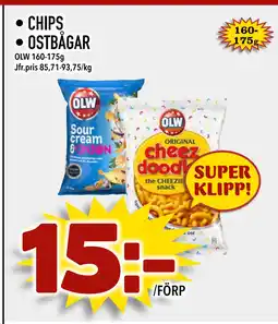 Nya Pulsen CHIPS • OSTBÅGAR erbjuda
