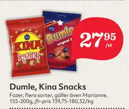 Hemköp Dumle, Kina Snacks erbjuda