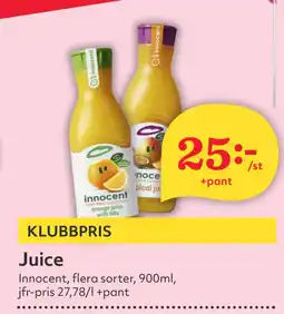 Hemköp Juice erbjuda