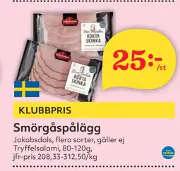 Hemköp Smörgåspålägg erbjuda
