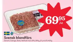 Hemköp Svensk blandfärs erbjuda