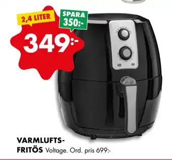 ÖoB VARMLUFTSFRITÖS erbjuda