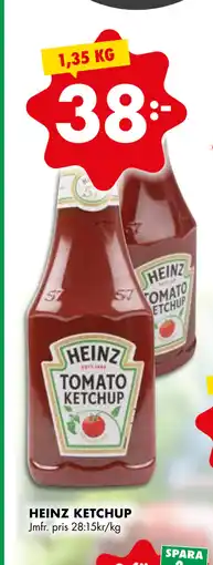 ÖoB HEINZ KETCHUP erbjuda