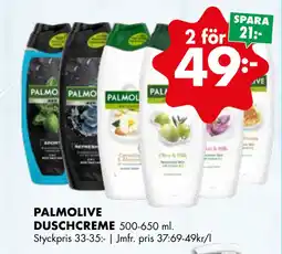 ÖoB PALMOLIVE DUSCHCREME erbjuda