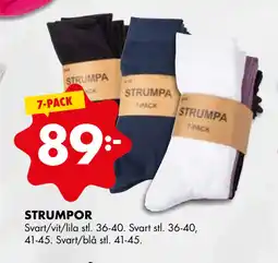 ÖoB STRUMPOR erbjuda