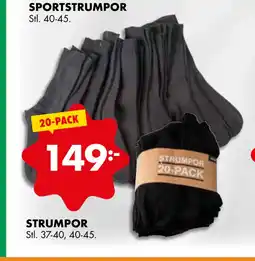 ÖoB STRUMPOR erbjuda
