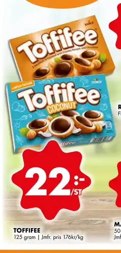 ÖoB TOFFIFEE erbjuda