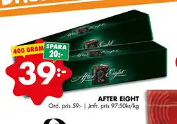 ÖoB AFTER EIGHT erbjuda