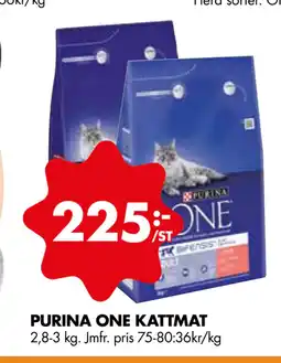 ÖoB PURINA ONE KATTMAT erbjuda