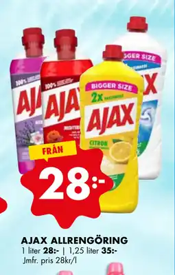 ÖoB AJAX ALLRENGÖRING erbjuda