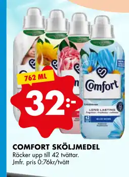 ÖoB COMFORT SKÖLJMEDEL erbjuda